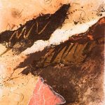 Mirage I, 1977Medium: Embossed etching with collage. Size: 30 x 22 in. (76.2 x 55.9 cm.)
