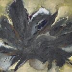 Brote Crepuscular, 2001. Medium: Paintings, acrylic, charcoal, and materials on canvas. Size: 18 x 24 in. (45.7 x 61 cm.)