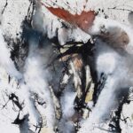 Abstract in Whites. 22x30, 2011